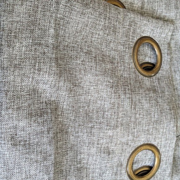 Wayfair "Dusty Blue" Woven Sheer Curtain Panel (4) - Picture 3 of 6